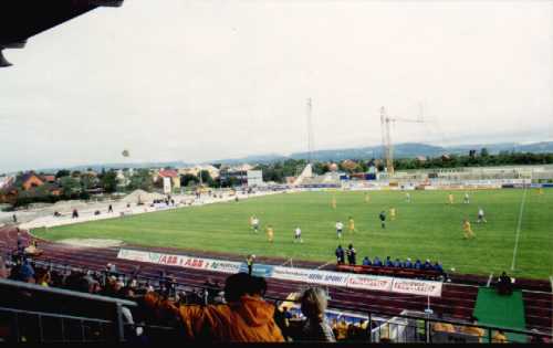 Aspmyra Stadion - Baustelle