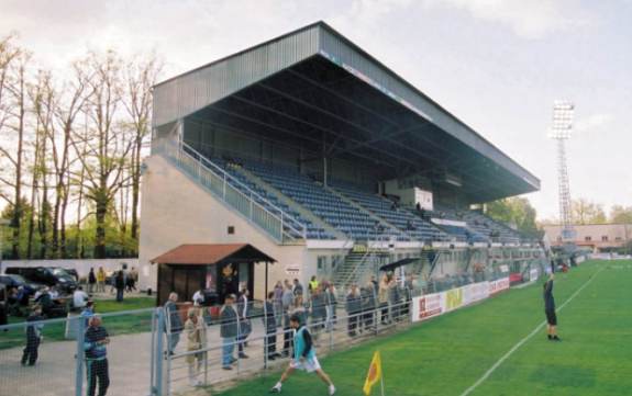 Stadion na Støeleckm Ostrov - Tribüne
