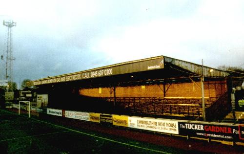Abbey Stadium - North Stand (alte Hintertortribne)