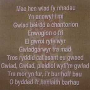 Zum Mitsingen: Walisische Hymne