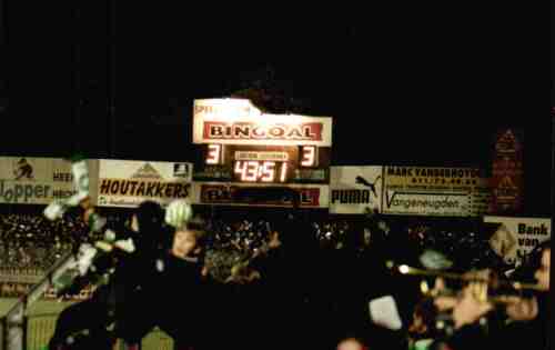 Stedelijk Stadion: Das Endergbnis