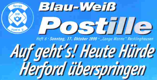 Blau-Wei&szlig; Postille