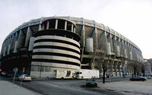 Estadio Santiago Bernabeu - Au&szlig;enansicht